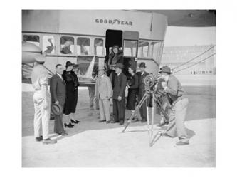 Goodyear Blimp, Golden Gate City 1938 | Obraz na stenu