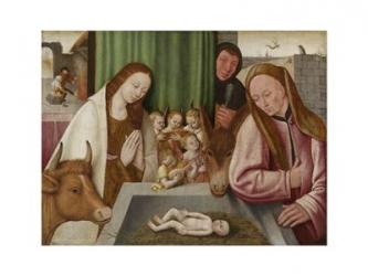 The adoration of the Child | Obraz na stenu