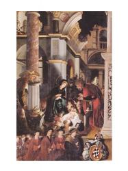 Oberried Altarpiece, The Birth of Christ | Obraz na stenu