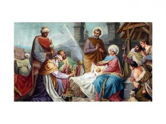 Adoration of the Shepherds and the Magi | Obraz na stenu