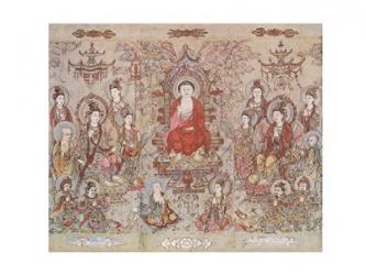 Chang Sheng Wen Buddha | Obraz na stenu