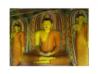 Buddha Statue Ibbagala Viharaya | Obraz na stenu