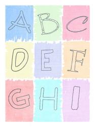 Alphabet I | Obraz na stenu