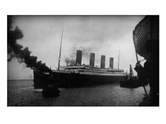 Titanic Leaving Harbor | Obraz na stenu
