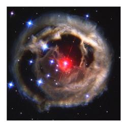 Light Echo Around V838 Monocerotis | Obraz na stenu