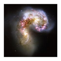 The Antennae Galaxies in Collision | Obraz na stenu