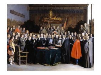The Ratification of the Treaty of Munster | Obraz na stenu