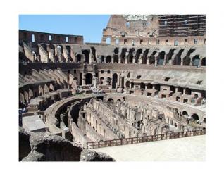 Inside Rome’s Colosseum | Obraz na stenu