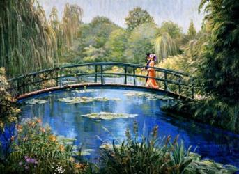 Monet Garden II | Obraz na stenu