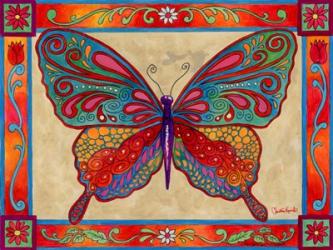 Mosaic Butterfly | Obraz na stenu