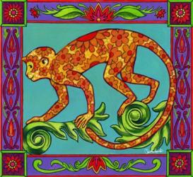 Mosaic Monkey | Obraz na stenu