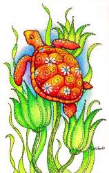Mosaic Turtle I | Obraz na stenu