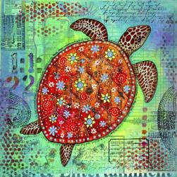 Mosaic Turtle II | Obraz na stenu
