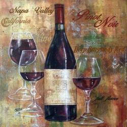 Napa Valley Pinot Lettered | Obraz na stenu