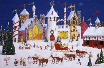 Santa's North Pole | Obraz na stenu