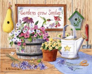 Gardens Grow Smiles | Obraz na stenu