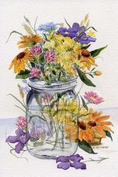 Wildflower Jar | Obraz na stenu