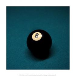 8 Ball on Blue | Obraz na stenu