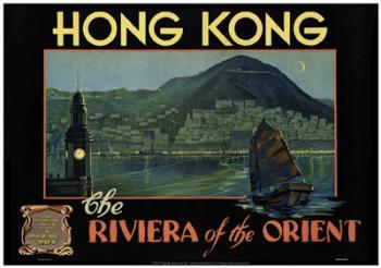 Hong Kong - Riviera of the Orient | Obraz na stenu