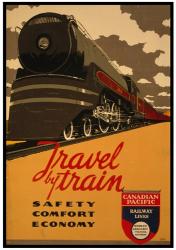 Canadian Pacific - Travel by Train | Obraz na stenu