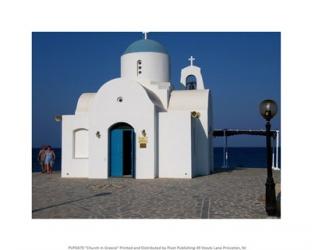 Church in Greece | Obraz na stenu