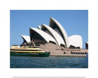 Sydney Opera House with Sydney Ferry Collaroy | Obraz na stenu