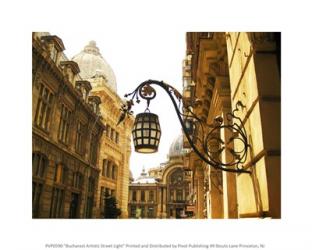 Bucharest Artistic Street Light | Obraz na stenu