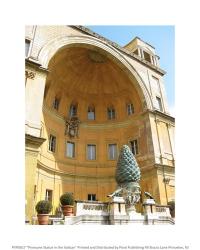 Pinecone Statue in the Vatican | Obraz na stenu