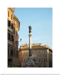 Rome Column of the Imaculate Conception | Obraz na stenu
