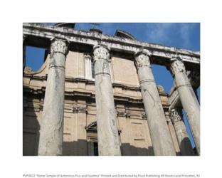 Rome Temple of Antoninus Pius and Faustina | Obraz na stenu