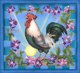 Morning Glory Rooster I | Obraz na stenu