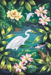 River Egret | Obraz na stenu