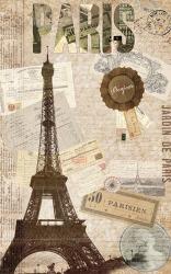 Sepia Paris | Obraz na stenu