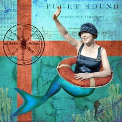 Puget Sound Mermaid | Obraz na stenu