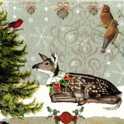 Winter Fawn | Obraz na stenu