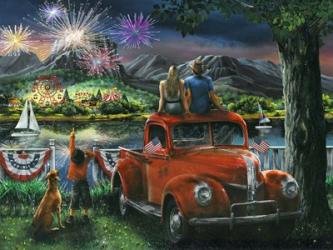 Celebration Across the River | Obraz na stenu