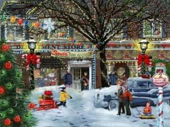 Christmas on Main Street | Obraz na stenu