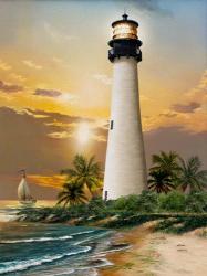 Cape Florida Lighthouse | Obraz na stenu