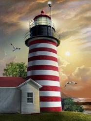 West Quoddy Head Lighthouse | Obraz na stenu