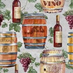Wine Barrel Repeat | Obraz na stenu