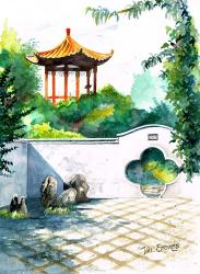 Chinese Garden | Obraz na stenu