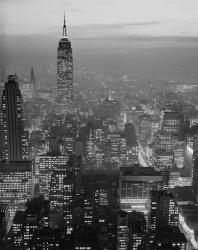 1960s Night View Manhattan Empire State Building | Obraz na stenu