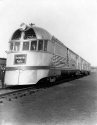 1930s Zephyr Train Engine Cars | Obraz na stenu