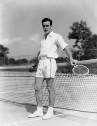 1930s Man Wearing Tennis Whites | Obraz na stenu