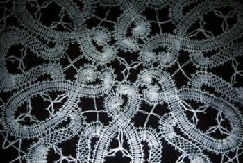 Bruges Belgium Detail Of Hand Made Lace | Obraz na stenu