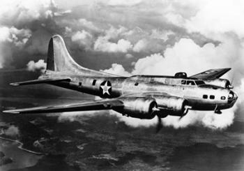 1940s World War Ii Airplane Boeing B-17E Bomber | Obraz na stenu