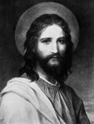 Painting Titled The Christ Portrait Of Jesus Christ | Obraz na stenu