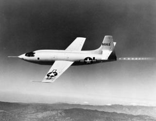 1940s 1950s Bell X-1 Us Air Force Supersonic Plane | Obraz na stenu