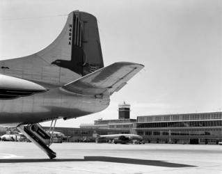 1950s Tail Of Commercial Airplane | Obraz na stenu