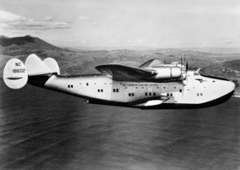 1930s 1940s Pan American Clipper Flying Boat | Obraz na stenu